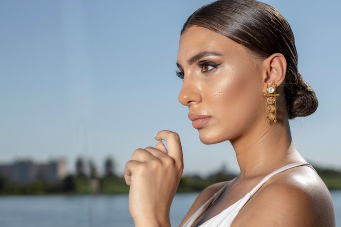 Circles Edgy Earrings